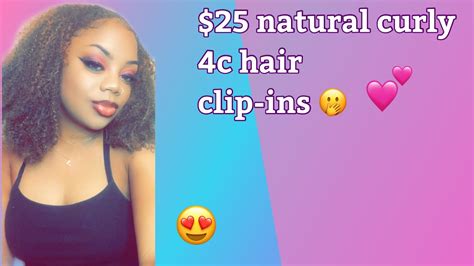 Outre Big Beautiful Hair Type 4c Coily Fro Clip Ins Cute And Affordable