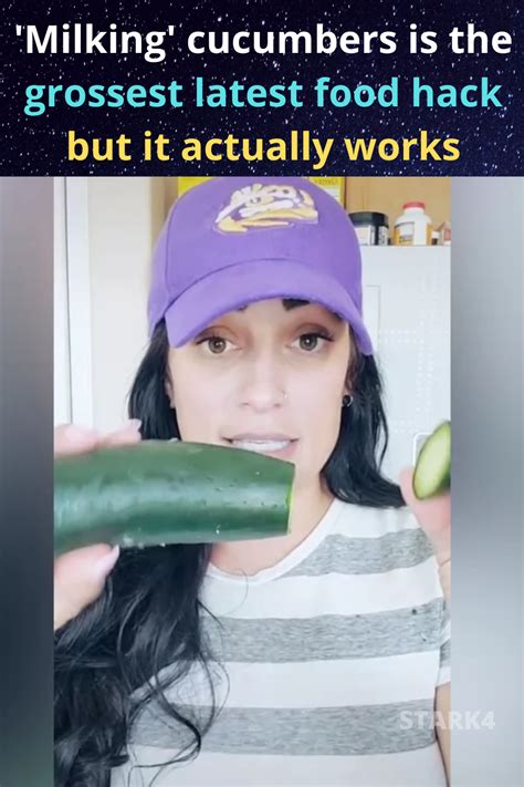 Milking Cucumbers Is The Grossest Latest Food Hack But It Actually Works Bohemian Interior