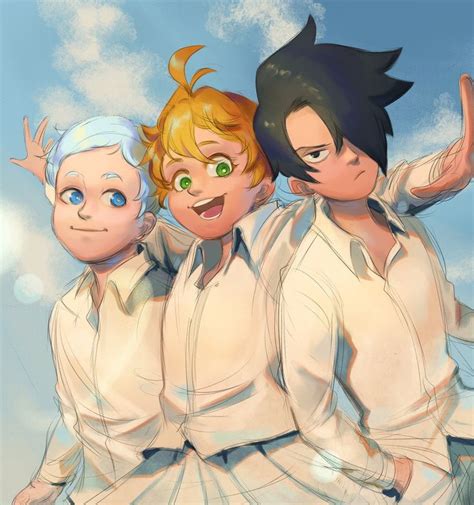 Pin By Tophatquery On The Promised Neverland Neverland Art Anime