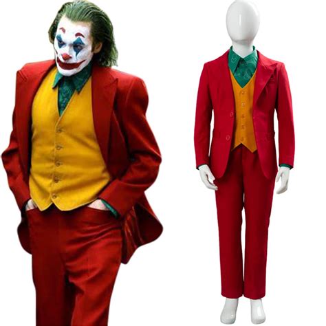 Joker 2019 Joaquin Phoenix Arthur Fleck Joker Costume Enfant Cosplay C