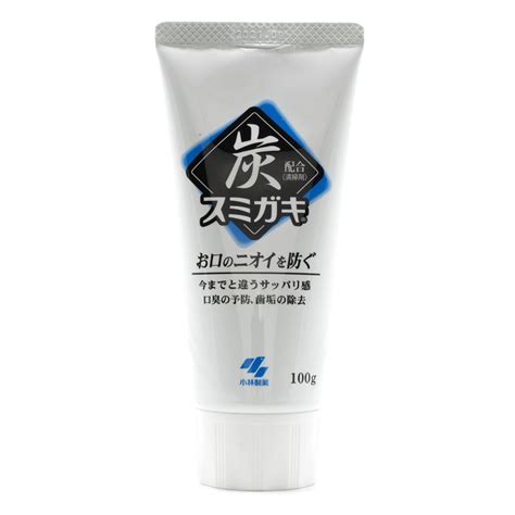 kobayashi charclean charcoal sumigaki power toothpaste 100g