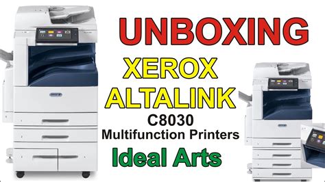 Altalink c8030/c8035 bli summer 2018 pick award winner. Unboxing of xerox AltaLink C8030 Multifunction Printers l ideal arts - YouTube