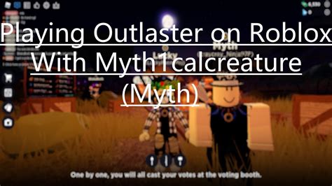 Playing Roblox Outlaster With Myth1calcreature Youtube