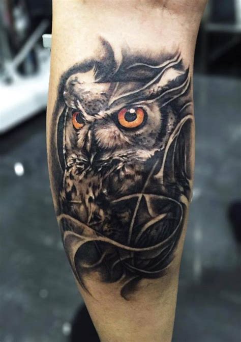 4 Amazing Owl Tattoos By Pxa Body Art