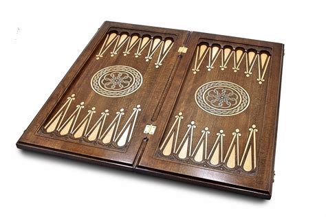 Wooden Backgammon Set Luxury Board Handmade Backgammon Board Etsy