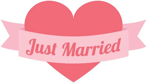 Just Married Png Png Image Collection