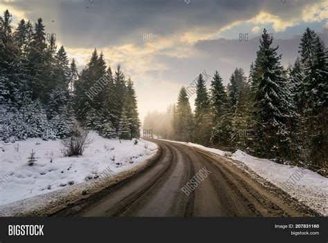 Winding Road Through Image And Photo Free Trial Bigstock