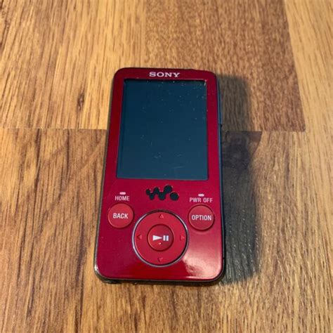 Sony Walkman Nwz E436f Red 4 Gb Digital Media Player For Sale
