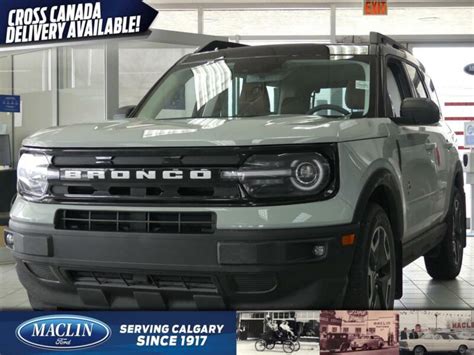 2022 Ford Bronco Sport Outer Banks 4x4 Tech Package Power Moonroof