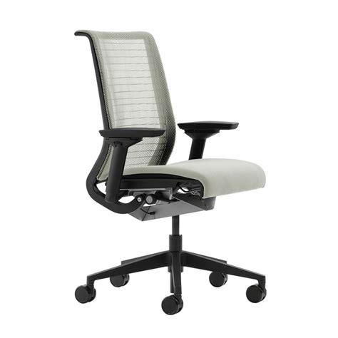 The think desk chair delivers a smart, simple and sustainable design to better meet the demands of today's fast changing world and encourage healthy posture. Steelcase Think Chair Coconut