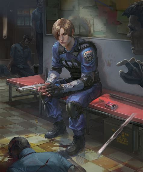 Resident Evil 2 Leon 蕭 伯同 Resident Evil Leon Resident Evil Game