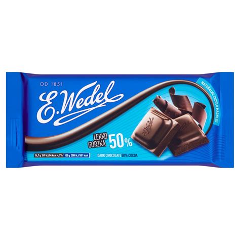 E. wedel czekolada lekko gorzka 50% 100 g - MainBox