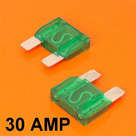 High Quality Maxi Blade Fuse Holder With 30 Amp Green Fuse Car Van Boat