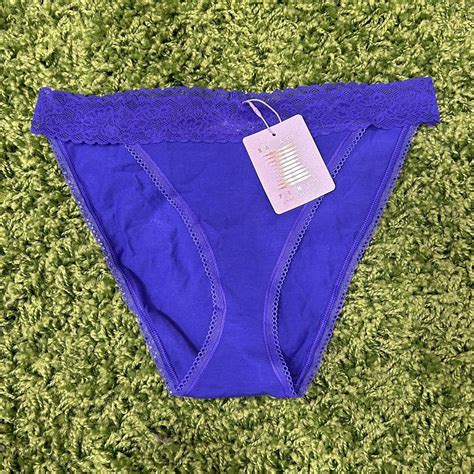 Savage X Fenty Womens Purple Panties Depop