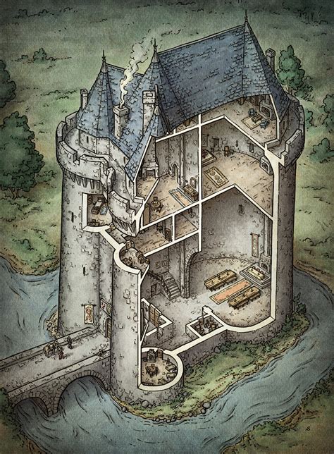 Castle Map Dd Maps For You
