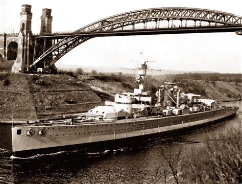 An average of 250 nautical miles is saved by using the kiel canal instead of going around the jutland peninsula. German Panzerschiff Deutschland in 1933, Kiel Canal ...