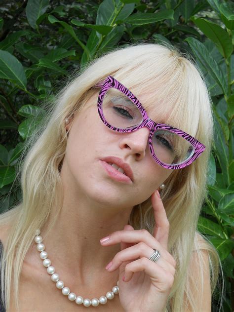 Cat Eye Glasses And Pearls By Lentilux On Deviantart