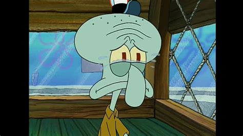 Squidward Crying Youtube