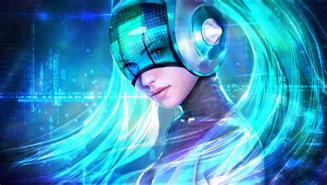 Futuristic Woman Wallpapers Top Free Futuristic Woman Backgrounds