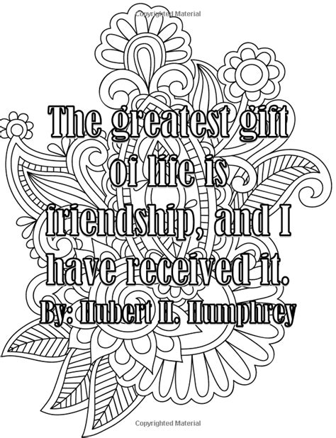 Coloring 29 bff pages picture ideas for girls easy cute older best friend also colorings. Adult Coloring Book Friendship Quotes Vol. 1: Betty Doyle ...