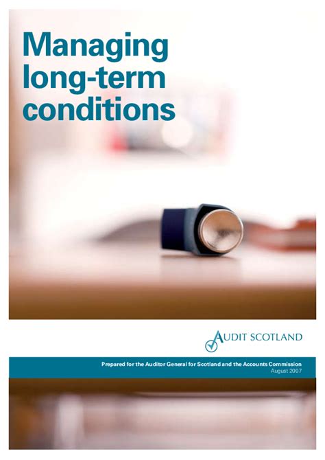 Managing Long Term Conditions Audit Scotland
