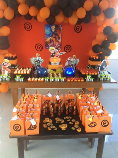 Naruto Theme Have To Do This For Sidneys Next Birthday Goku Birthday Naruto Birthday Ninja
