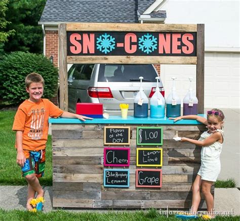 The Cutest Sno Cone Stand Ever Infarrantly Creative