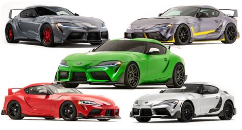 Toyota Debuts Five 2020 Supra Tuning Concepts Name Your Favorite