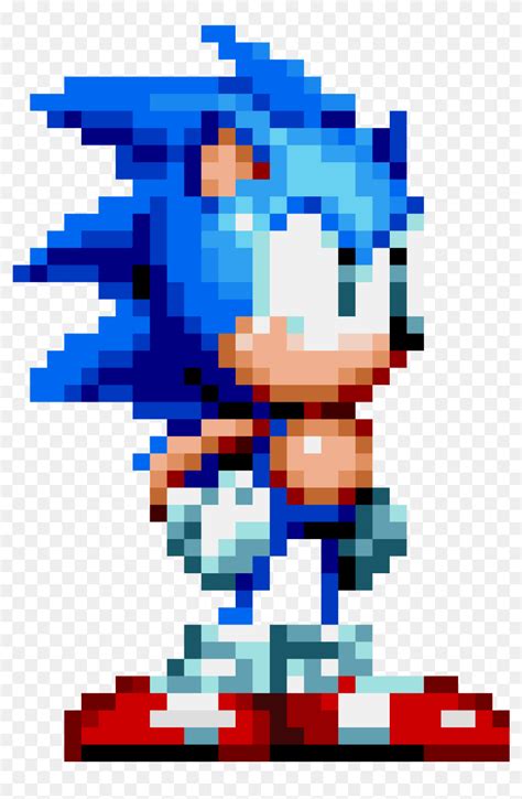 Sonic Running  Sprite