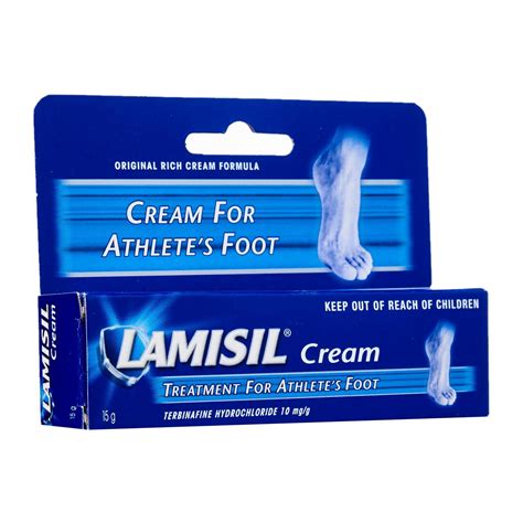 Lamisil Cream Treatment For Athletes Foot 15g Woods Pharmacy