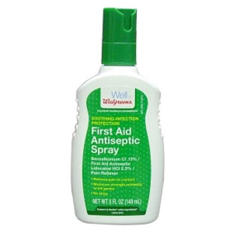 Walgreens First Aid Antiseptic Spray Reviews 2020