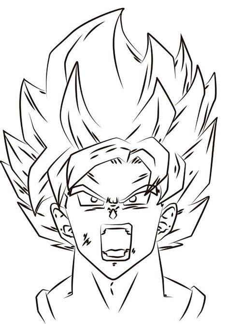 Imagenes Para Dibujar Faciles Dibujos De Goku Faciles Para Dibujar