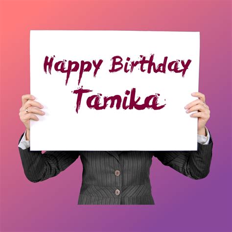 50 Best Birthday 🎂 Images For Tamika Instant Download