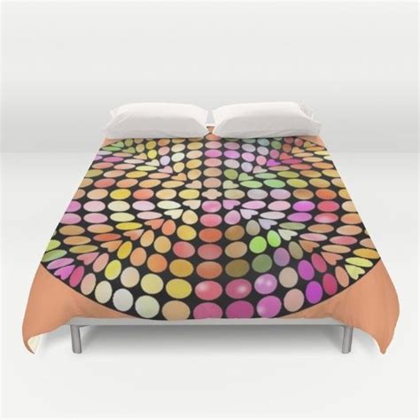 Circular Circles And Hearts Duvet Cover By Laurenw Designs Society6