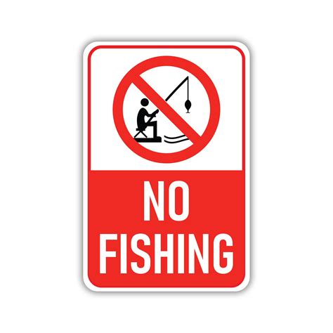 No Fishing American Sign Company
