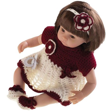 Boneca Laura Doll Baby Helena Shiny Toys Zattini