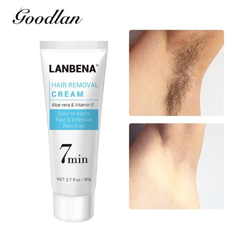 Lanbena Hair Removal Cream Whitening Painless Hair Remover Creams