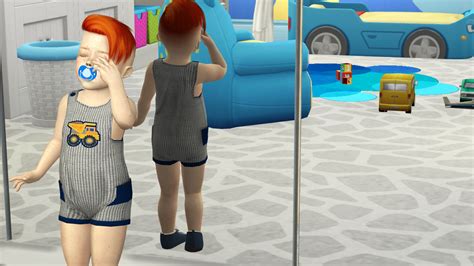 Anto Spark Hair Kids And Toddler Version Redheadsims Cc