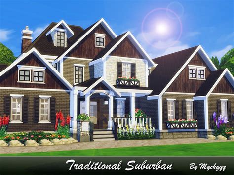 The Sims Resource Traditional Suburban