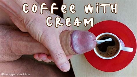 Coffee With Cream Cum In Coffee 🍆💦☕