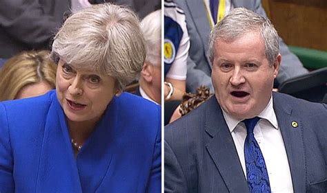 Theresa May Roasts Snp Mp In Pmqs Over Scottish Independence Uk News Uk