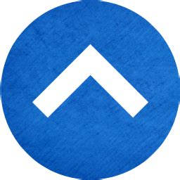 Cardboard blue arrow 144 icon - Free cardboard blue arrow icons - Cardboard blue icon set