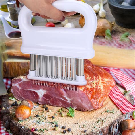 Professional Steak Meat Injector Tenderizer Needle Flavor Marinade