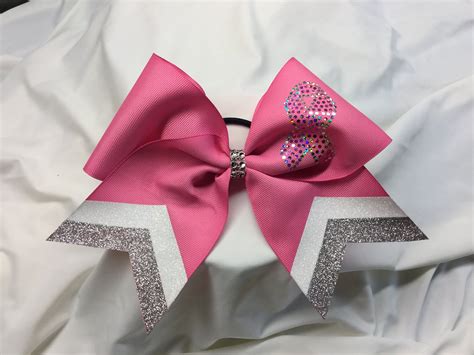 Pink Out Cheer Bow By BrendasCheerBows On Etsy Pink Cheer Bows Cheer