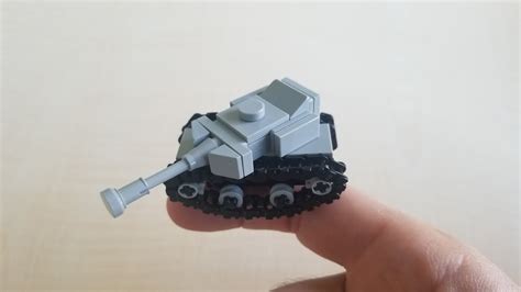 How To Build Mini Lego War Tank Youtube