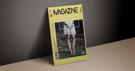 psd magazine mockup cover vol psd mock  templates pixeden