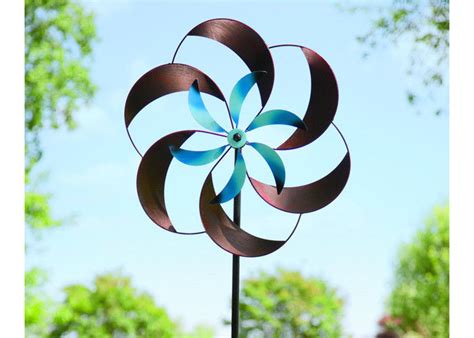 Decorative Wind Outdoor Metal Sculpture Stainless Steel Kinetic