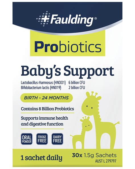 Faulding® Probiotics Babys Support 30 Sachets Davey Street Discount