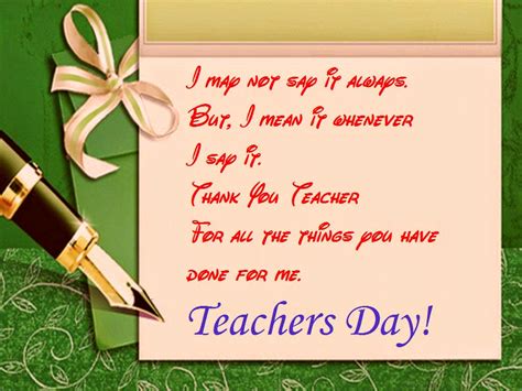 Our teachers are always very special. Teacher makes Man Perfect - Happy Teacher's Day | Festival ...
