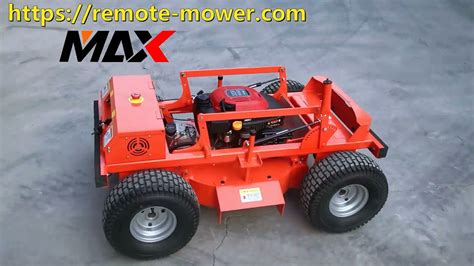 4wd Mower And Remote Control Lawn Mower For Sale Youtube